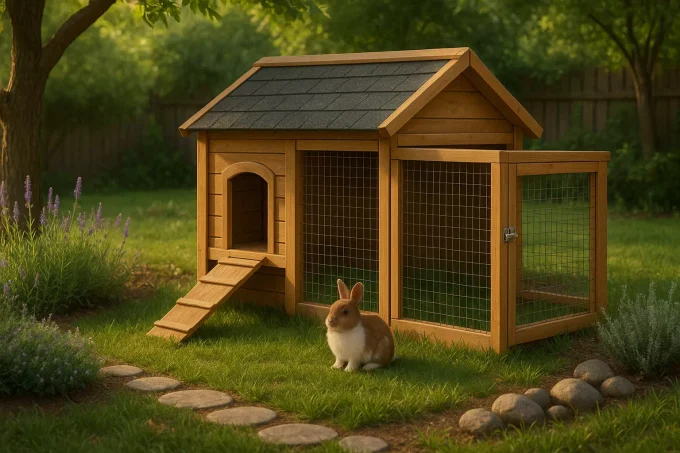 Cabane pour lapin d’extérieur : comment allier confort, sécurité et