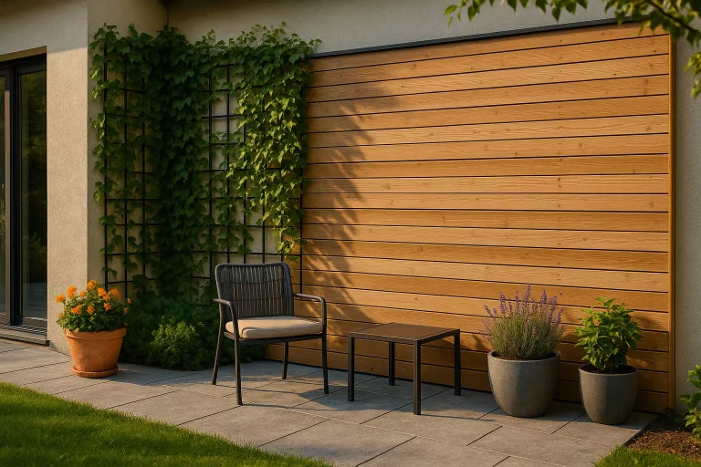 Embellissez vos espaces avec des idées simples et efficaces pour habiller un mur extérieur et transformer votre jardin en lieu convivial et élégant.