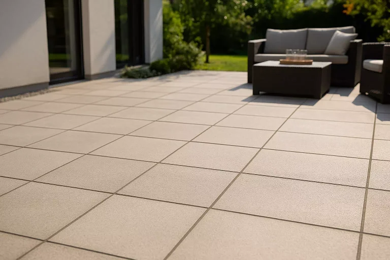 joint carrelage extérieur sur terrasse moderne avec joints résistants et esthétiques