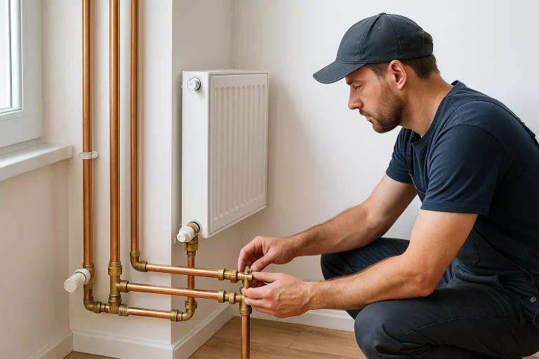 conversion chauffage monotube en bitube installation radiateurs moderne