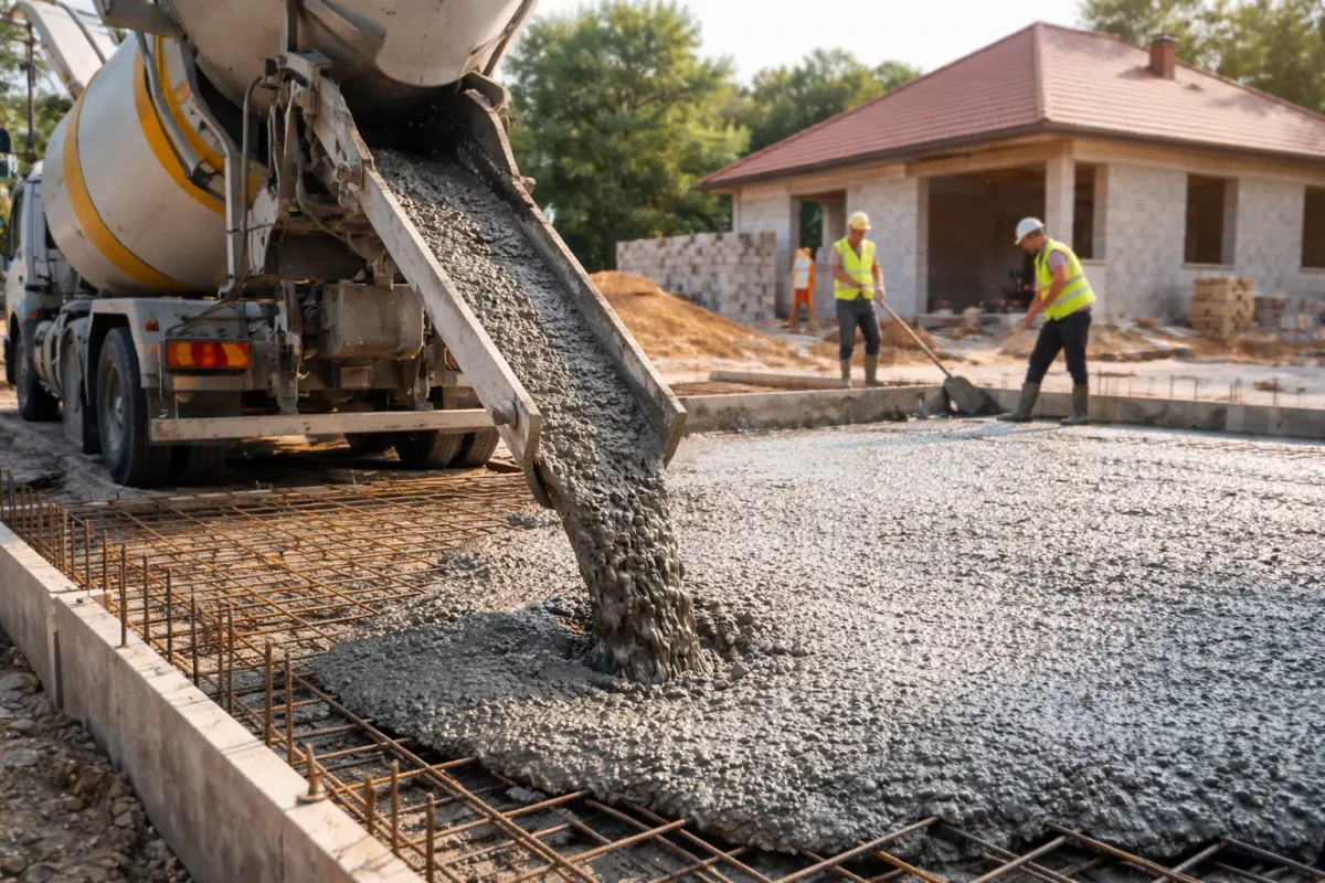 prix beton toupie livraison chantier dalle beton