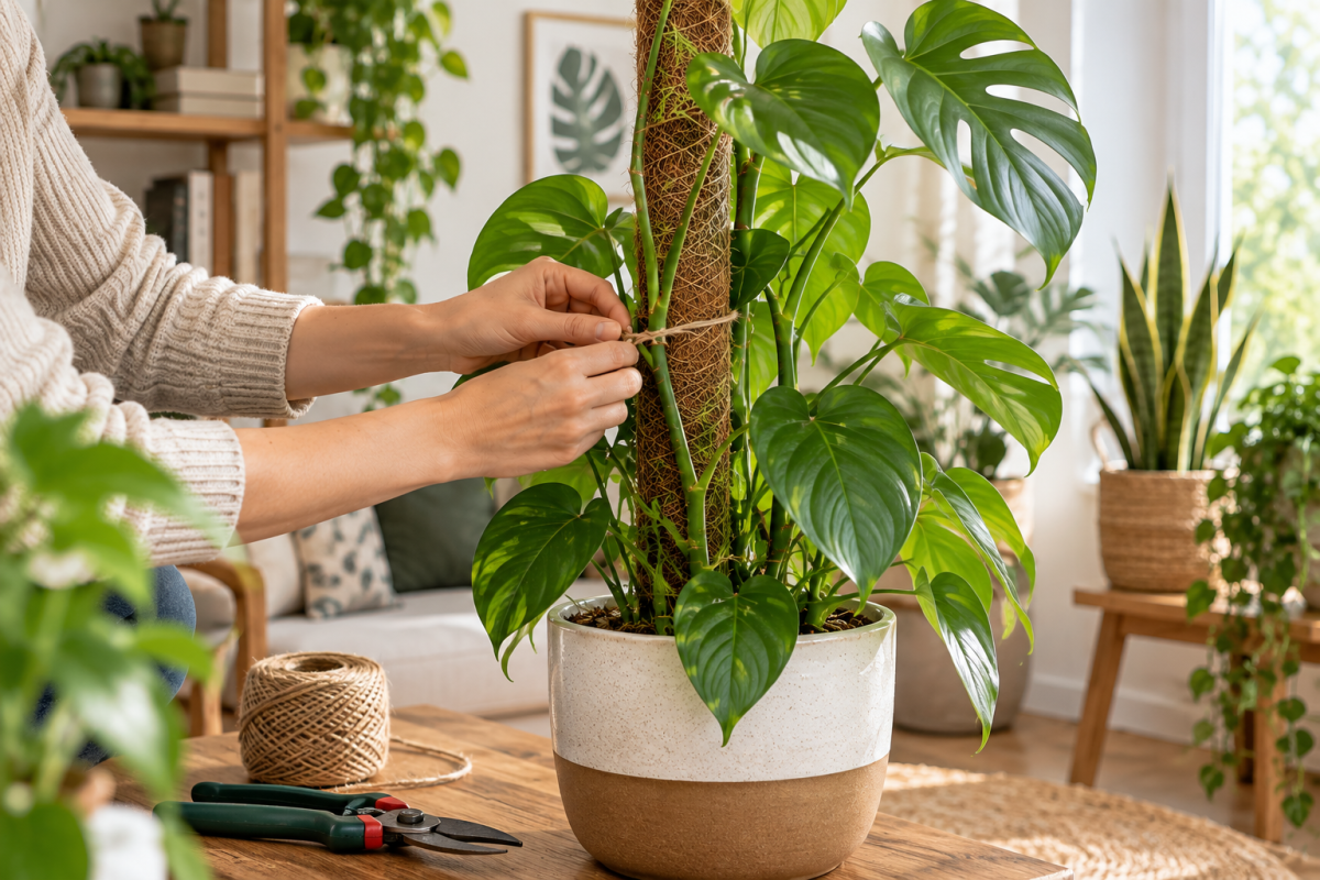 tuteurer plante
